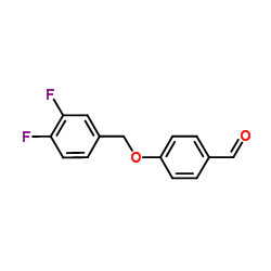 4-[(3,4-difluorobenzyl)oxy]benzenecarbaldehyde picture