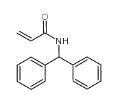 N-DIPHENYLMETHYLACRYLAMIDE结构式