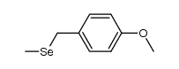 1-methoxy-4-<(methylseleno)methyl>benzene结构式