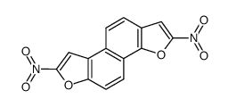 dinitro-2,7 naphto<1,2-b:6,5-b'>difuranne Structure