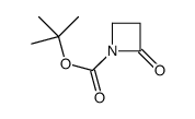 TERT-BUTYL 2-OXOAZETIDINE-1-CARBOXYLATE Structure