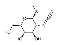 .beta.-D-Galactopyranoside, methyl 2-azido-2-deoxy-1-thio-结构式