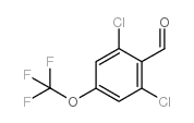 2,6-二氯-4-(三氟甲氧基)苯甲醛结构式