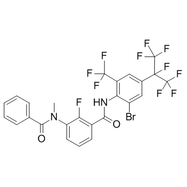 溴虫氟苯双酰胺结构式