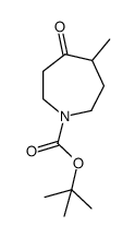 Tert-Butyl 4-Methyl-5-Oxoazepane-1-Carboxylate结构式