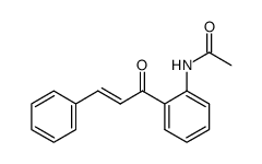 [E]-3-phenyl-1-(2-acetamidophenyl)prop-2-en-1-one Structure