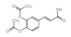 2-Propenoic acid,3-[3,4-bis(acetyloxy)phenyl]- picture