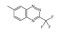 7-methyl-3-(trifluoromethyl)-1,2,4-benzotriazine结构式