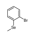 1-bromo-2-methylselanylbenzene结构式