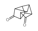 1,2,4-Metheno-1H-cyclobuta[cd]pentalene-3,5-dione, hexahydro Structure