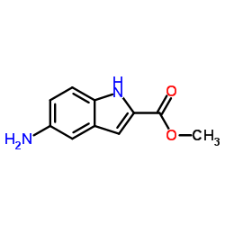 Methyl 5-amino-1H-indole-2-carboxylate Structure