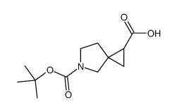 5-Boc-5-氮杂螺[2.4]庚烷-1-羧酸结构式