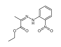 (Z)-ethyl pyruvate 2-(2-nitrophenyl)hydrazone结构式