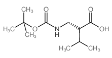 Boc-(R)-2-(氨甲基)-3-甲基丁酸图片