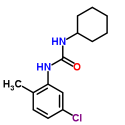 1-(5-Chloro-2-methylphenyl)-3-cyclohexylurea结构式