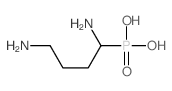 1,4-diaminobutylphosphonic acid structure