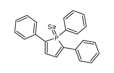 1,2,5-triphenylphosphole selenide结构式