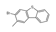 2-Methyl-3-bromdibenzothiophen结构式