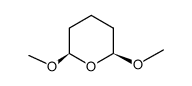 cis-Tetrahydro-2,6-dimethoxypyran结构式