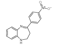 4-(4-硝基苯)-2,3-二氢-1H-苯并[b][1,4]二氮杂烷结构式