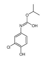 Isopropyl 3-chloro-4-hydroxyphenylcarbamate结构式