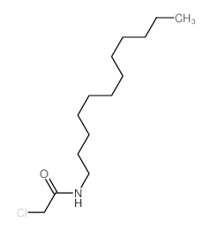 Acetamide, 2-chloro-N-dodecyl-结构式