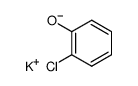 o-chlorophenol, potassium salt结构式