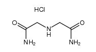 iminodi-acetic acid diamide, hydrochloride Structure