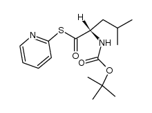 Boc-Leu-SPy Structure