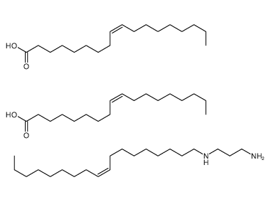 oleic acid, compound with (Z)-N-octadec-9-enylpropane-1,3-diamine (2:1)结构式