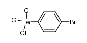 4-Bromophenyltelluriumtrichlorid Structure