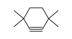 3,3,6,6,-Tetramethylcyclohexin结构式