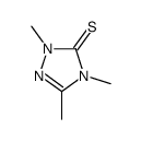 2,4,5-trimethyl-1,2,4-triazole-3-thione Structure