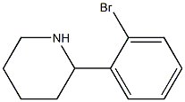 2-(2-bromophenyl)piperidine结构式