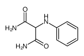 2-(Phenylamino)propanediamide Structure