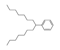 1-heptyl-1-phenyloctane Structure