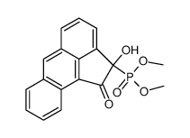 dimethyl (2-hydroxy-1-oxo-1,2-dihydroaceanthrylen-2-yl)phosphonate Structure