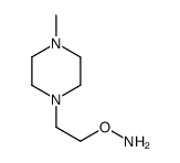 O-[2-(4-methylpiperazin-1-yl)ethyl]hydroxylamine Structure