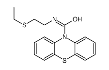 N-(2-ethylsulfanylethyl)phenothiazine-10-carboxamide Structure