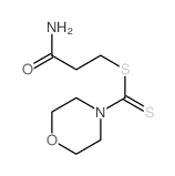 3-(morpholine-4-carbothioylsulfanyl)propanamide picture