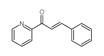 2-Propen-1-one,3-phenyl-1-(2-pyridinyl)- structure