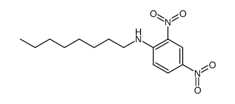 N-(2,4-Dinitro-phenyl)-octylamin Structure