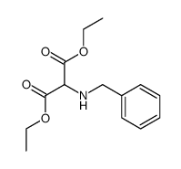 diethyl N-benzyl-2-aminomalonate Structure