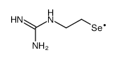 1-(2-Selenylethyl)guanidine Structure