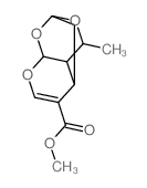 2,5-Methano-4H,5H-pyrano[2,3-d]-1,3- dioxin-6-carboxylic acid,4a,8a-dihydro-4-methyl-,methyl ester,(2R,4S,4aS,5S,8aR)- Structure