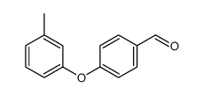 4-(3-methylphenoxy)benzaldehyde Structure