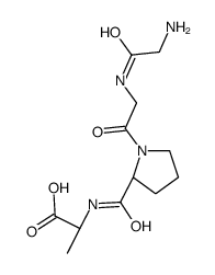 H-Gly-Gly-Pro-Ala-OH structure