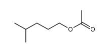 4-methyl-1-pentyl acetate结构式