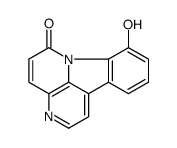 8-Hydroxy-6H-indolo(3,2,1-de)(1,5)naphthyridin-6-one Structure