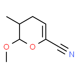 2H-Pyran-6-carbonitrile,3,4-dihydro-2-methoxy-3-methyl-(9CI) picture